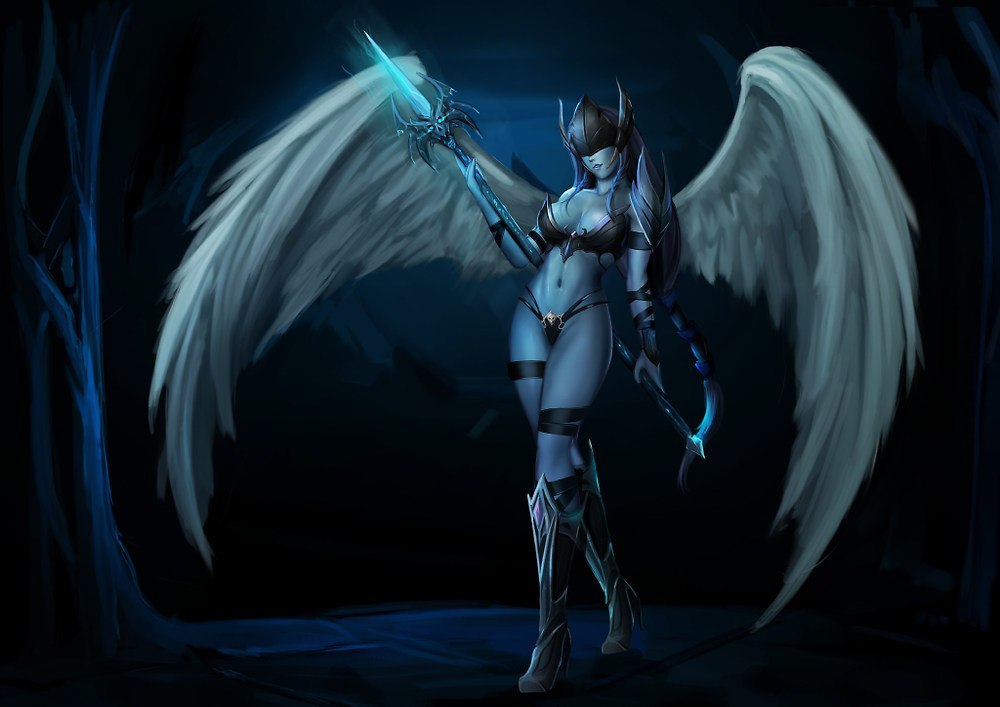 Warcraft 3 Val'kyr Art