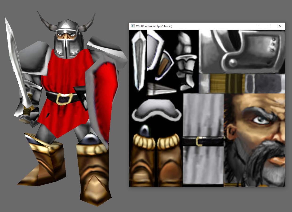 WarCraft I Remastered Footman v2