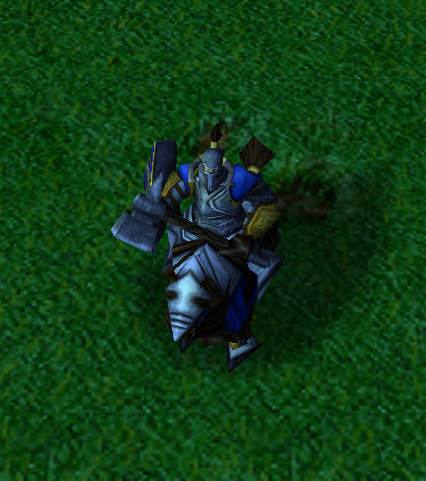 WarCraft II - Human Knight

Description:

The Knights of Lordaeron represent the fiercest fighting force in the armies of the Alliance. Protected