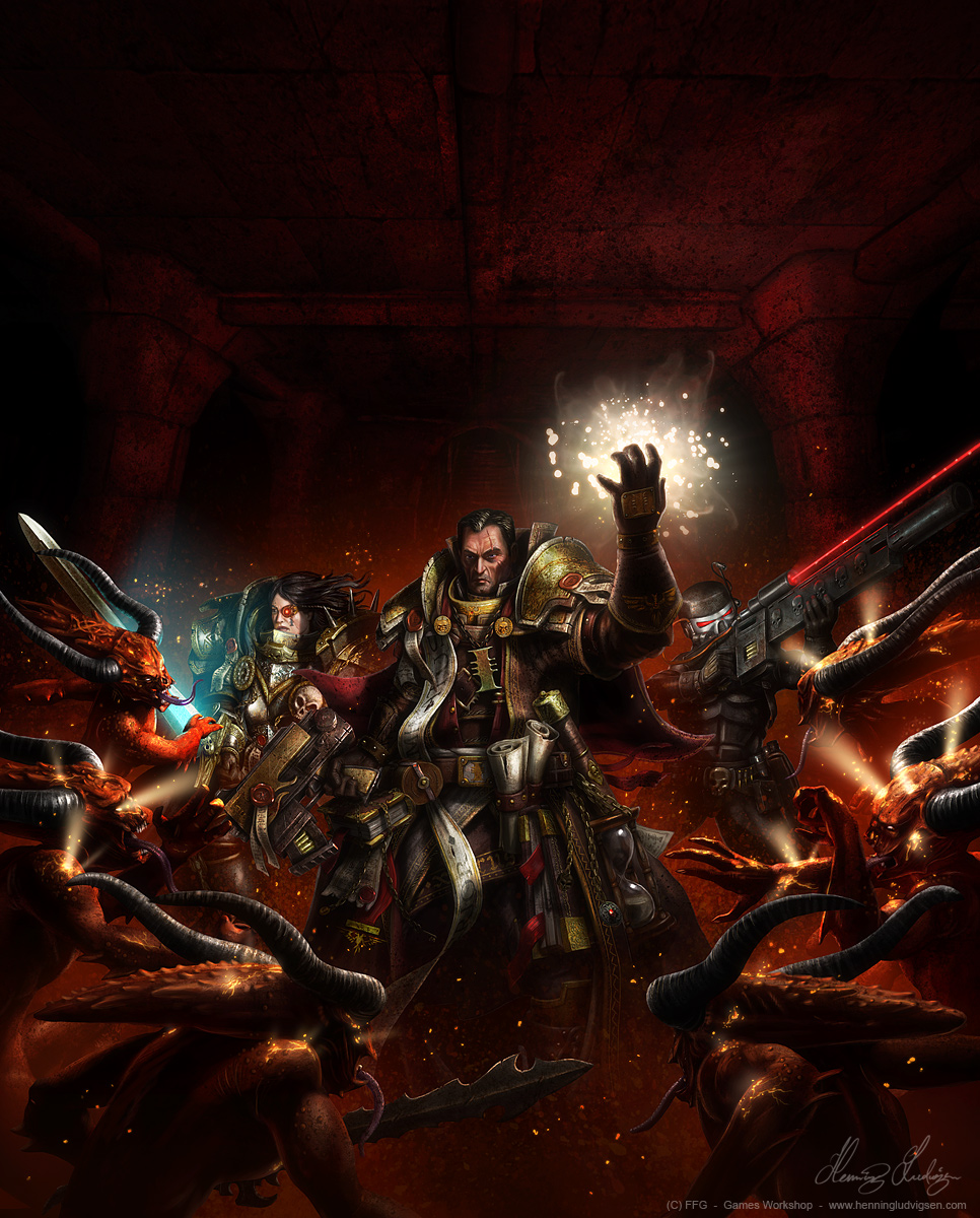 Warhammer 40K  Dark Heresy by henning