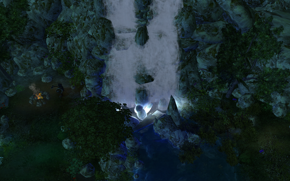 Waterfall.