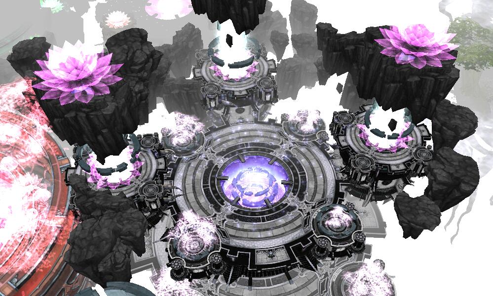 waterfalls in reverse flow