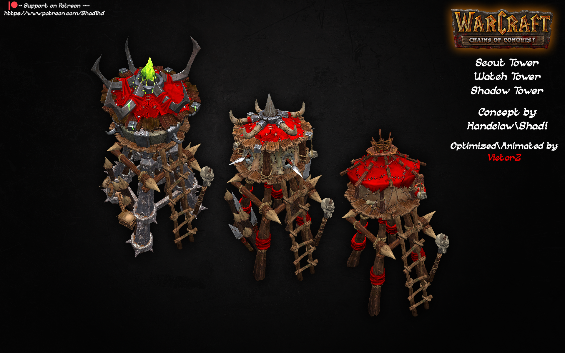 WC1 Orc towers.