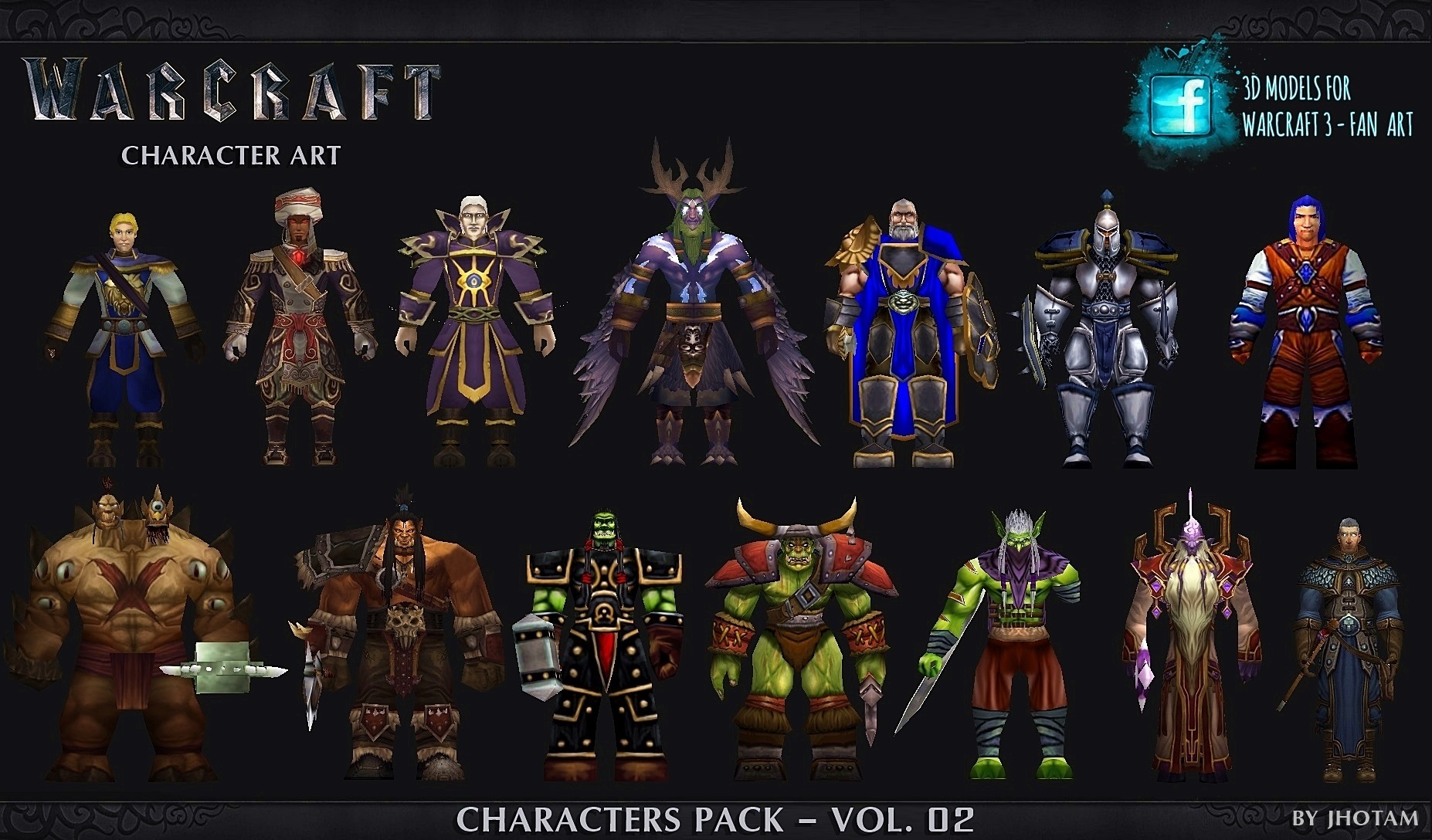 WC3_CHARACTER PACK_VOL_02
