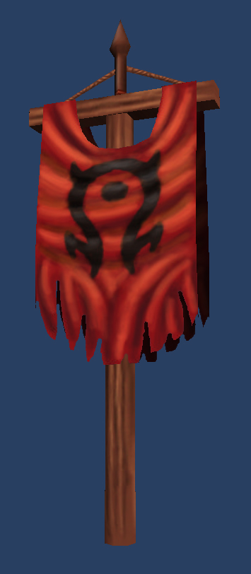 Wc3WoW Horde Flag