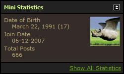 We will all die!!!!!!!!! =( I haz 666 posts.....