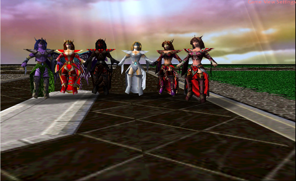 Weee!sorcerer is on the move!all of them is a playable character!
