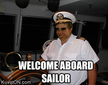 Welcome aboard!