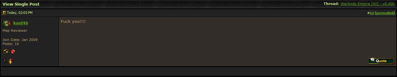 Well...fuck you too.