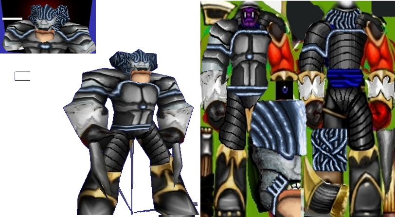 Well I worked some more on this skin and played around with him for some hours until I finaly knew how I whould make the chest, so the only thing that