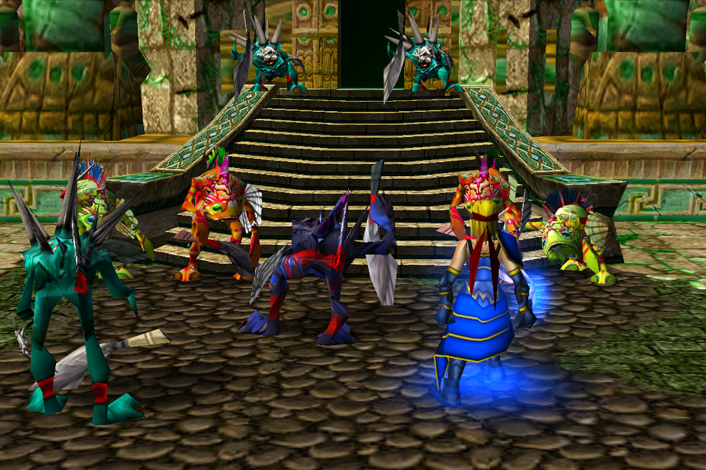 "Westfall Citadel"

After the market murloc Nightcrawler took Tyreal to bring her to High Priests. Tyreal was uncomfortable surrounded by murlocs an