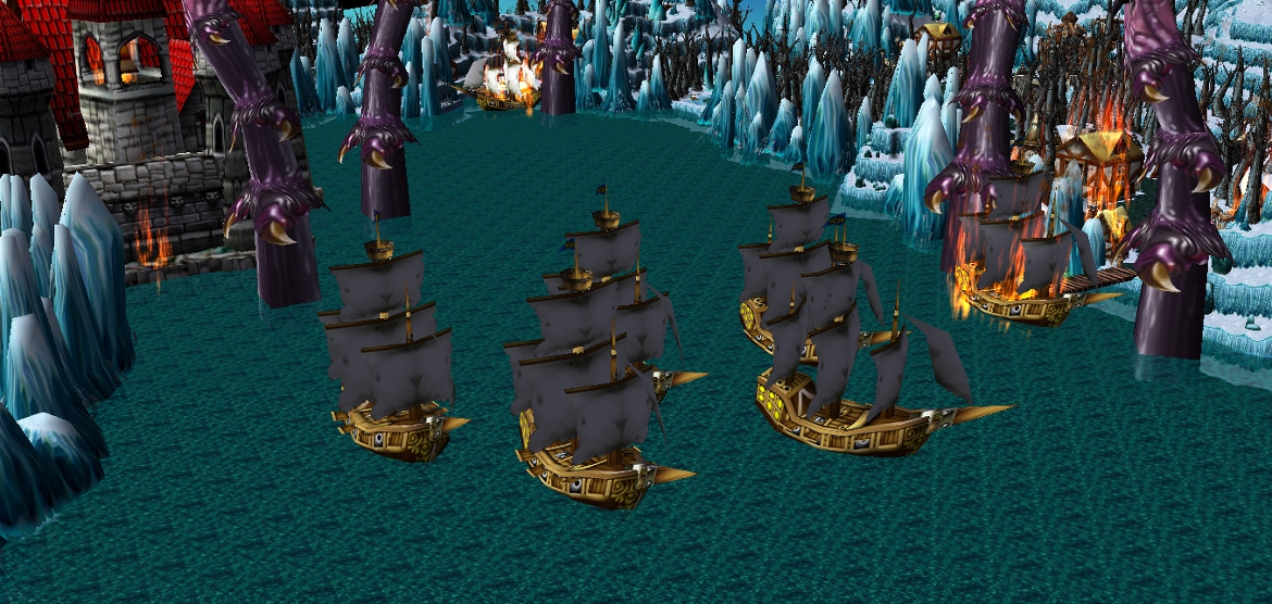 What Fairfield had not prepared for however, was to be attacked from the Daggercap Bay itself. From the bay burst enormous tentacles that could crush