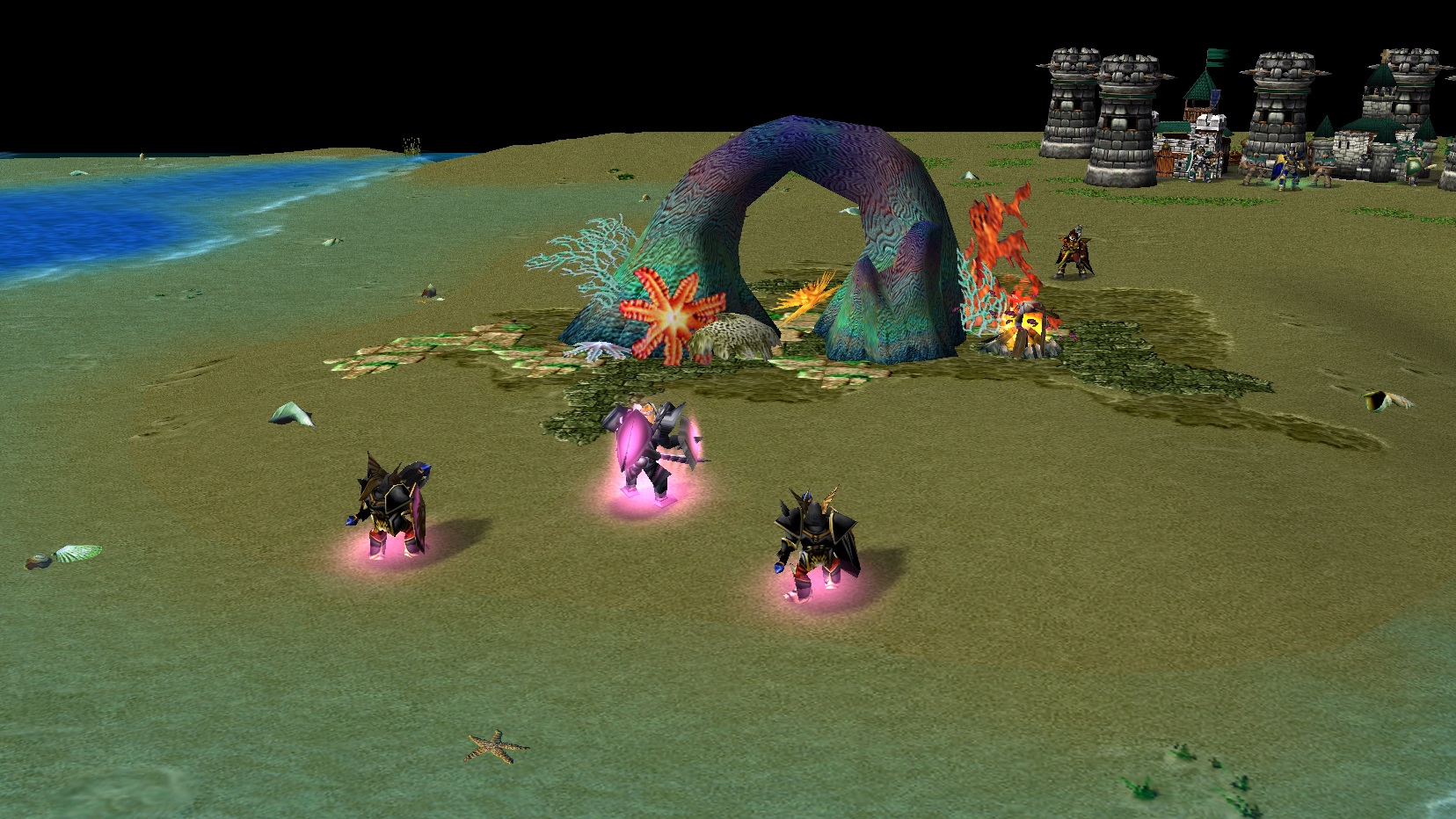 What the hell is with that coral? Play the campaign to find out! Just kidding, nobody knows!