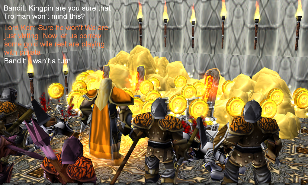 What were Defias doing during "Trolman the Overpowered One"?