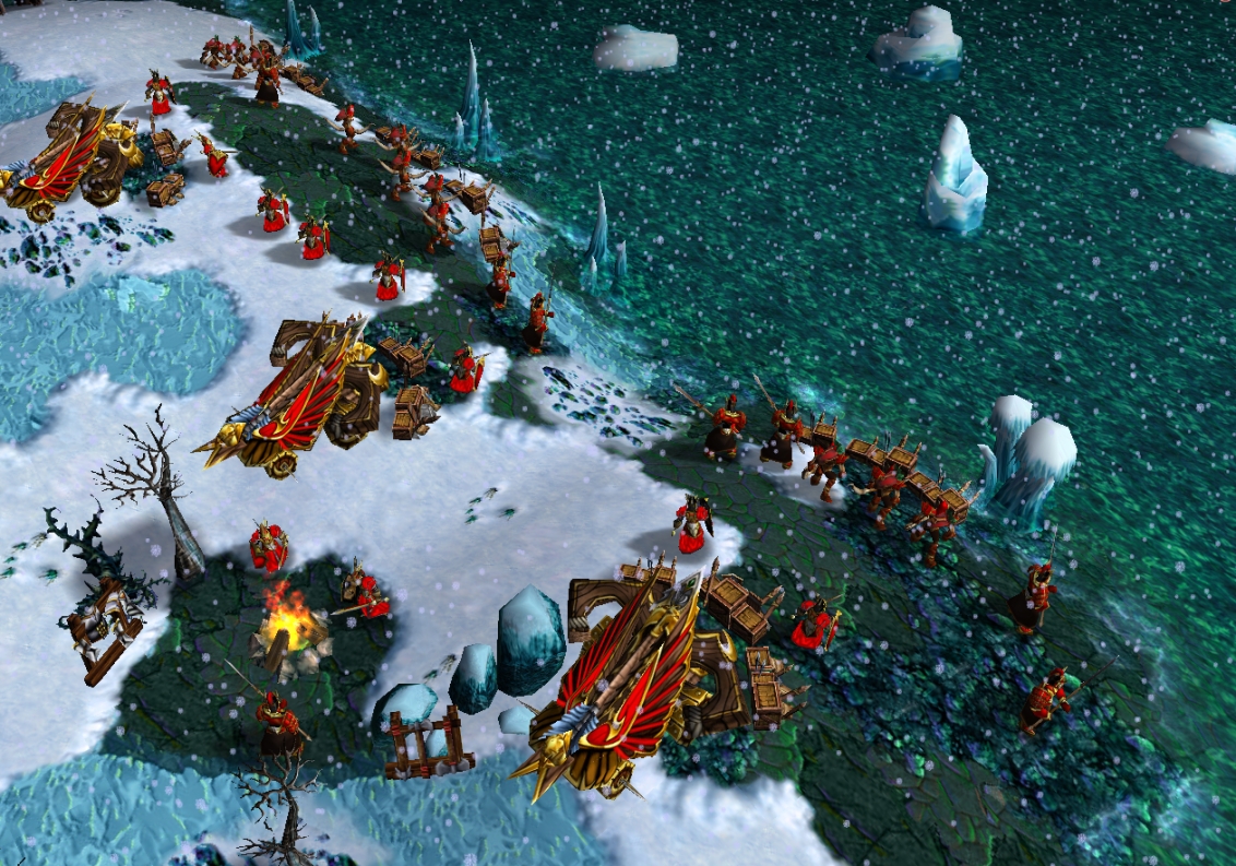 When Al'ar left Northrend once again, it did not mean that he left it unguarded, it was known that Northrend will be a great place for the armies of U