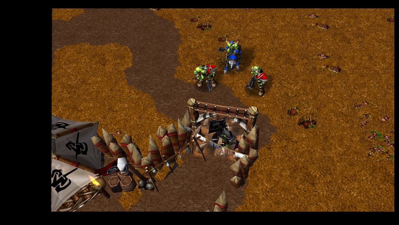 When Khaled was just ready to leave at his gate two Grunts and a Raider appeared:
Grunt:In the name of The Horde you are arrested!
Khaled:Oh, but, w