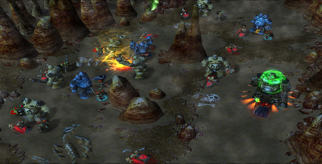 "When magic doesn't answer"

As soon as the first group led by Al'ar and Nalas entered Blade's Edge, they were ambushed by a mass of Old God influen