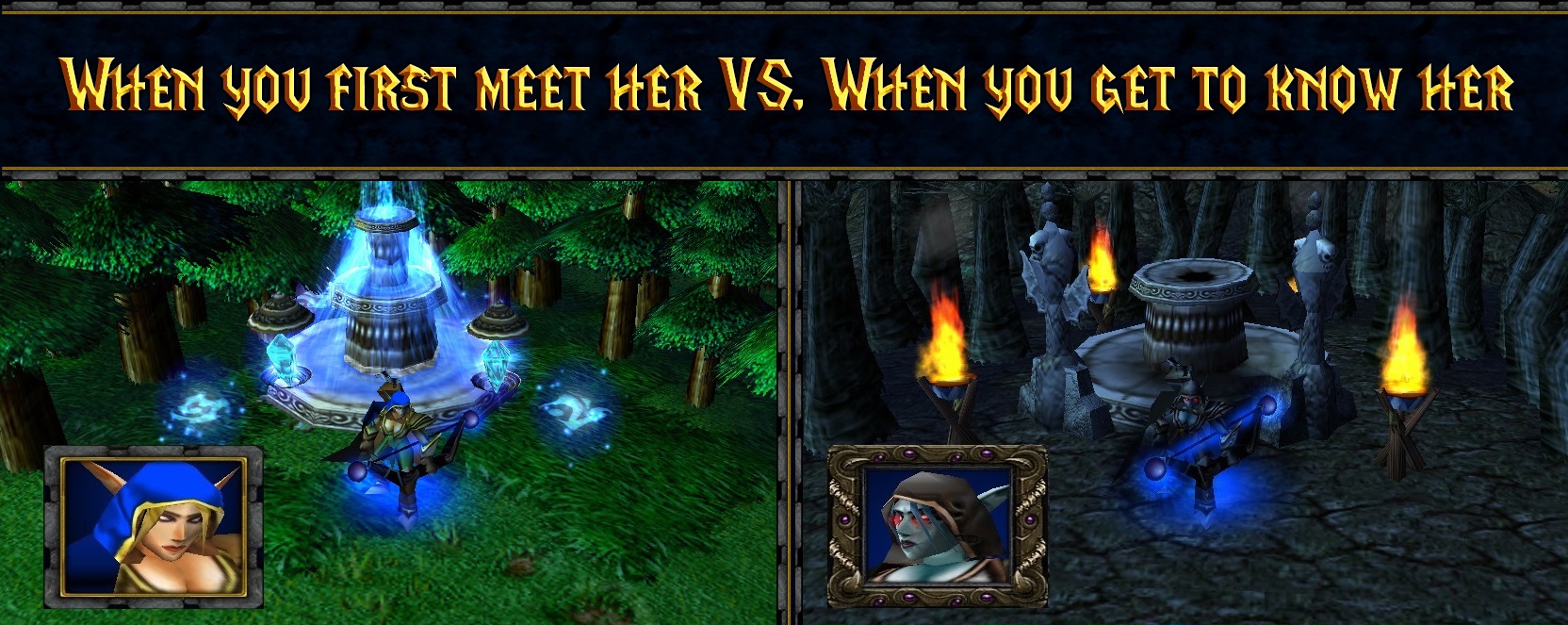 When You First Meet Her Vs When You Get To Know Her MEME