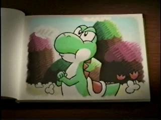 Why is Yoshi so determined in this frame?