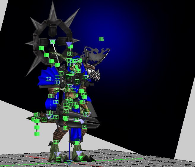 Wip 16.22_(Finally made and connected all the necessary bones, soon it will be possible to animate already)