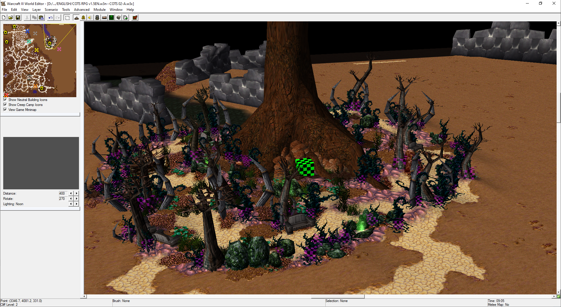 WIP #2: Aggdrassil, Withered Tree