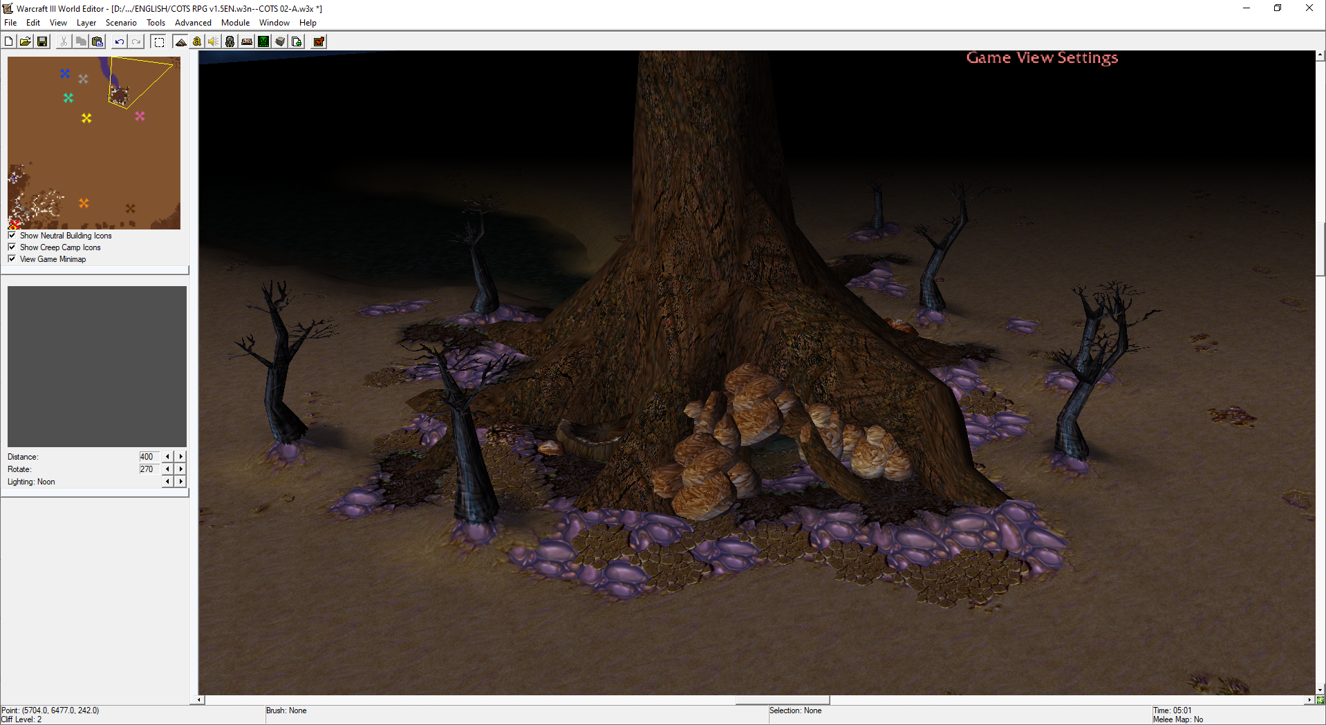 WIP: Aggdrassil, Withered Tree