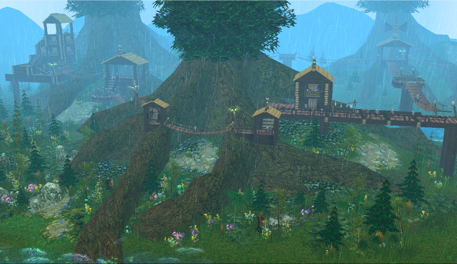 WIP
Forest town