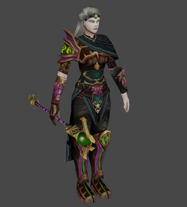 [WiP] Necromancer Lady