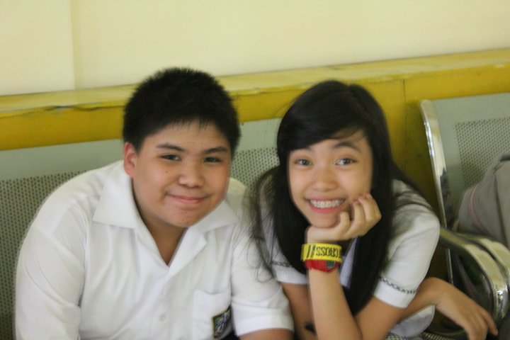 With one of my best friends.