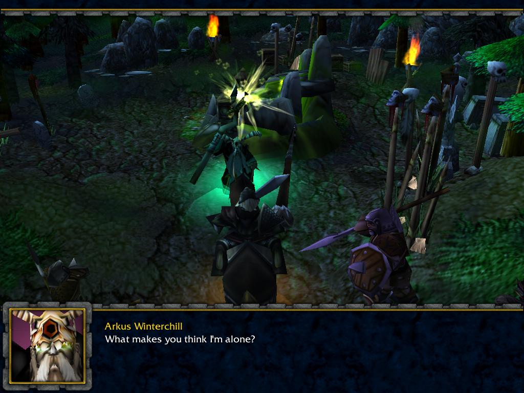 Within Chapter Five players will get to experience a cinematic meeting between the Bloodhill Clan and Winterchill's Pillagers. Arkus shows his powers.