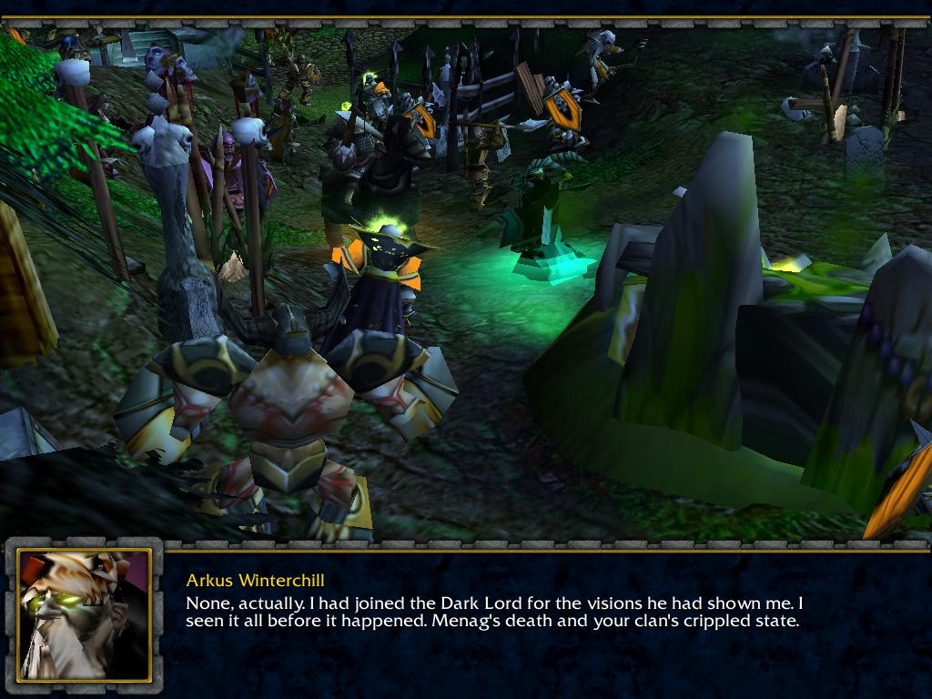Within Chapter Five players will get to experience a cinematic meeting between the Bloodhill Clan and Winterchill's Pillagers. Arkus Winterchill and D