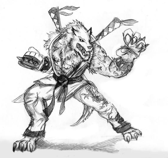 Worgon Monk