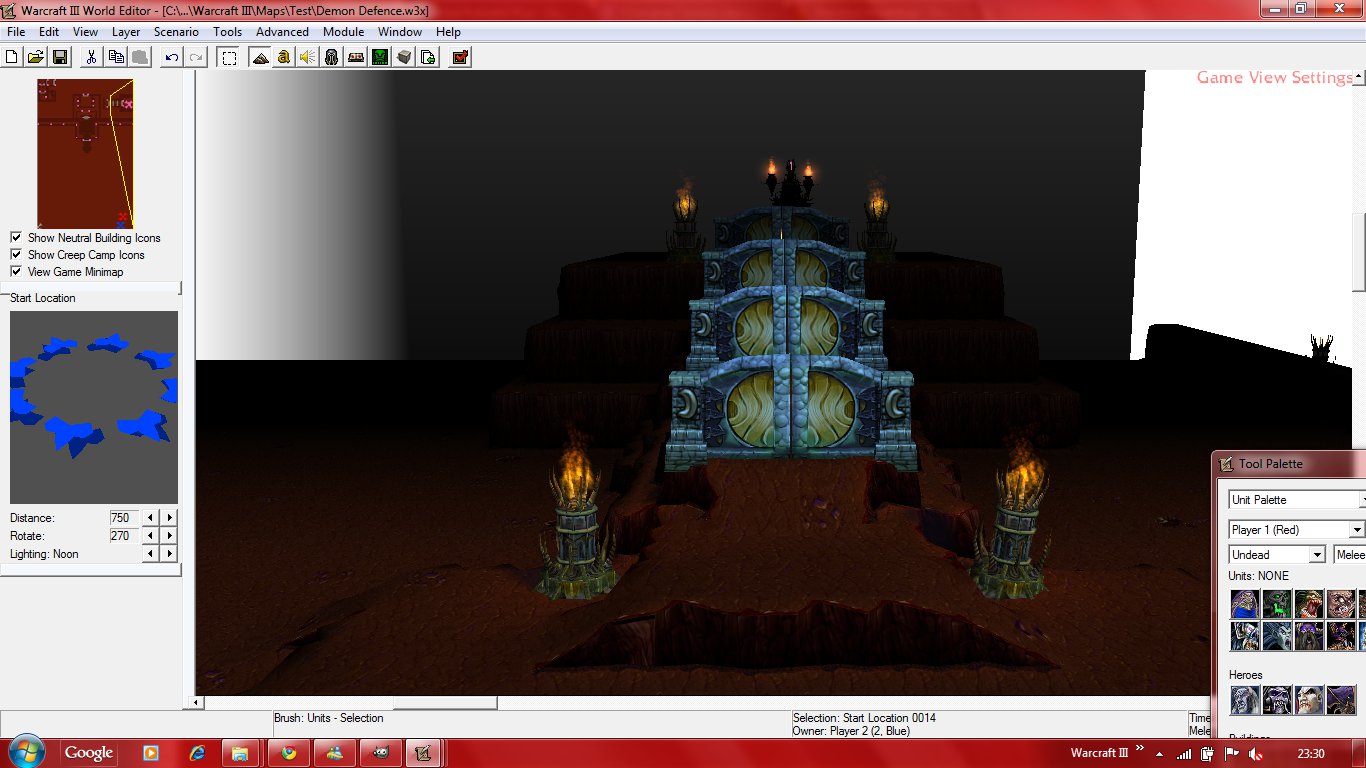 World Editor   3 - Demon Defence