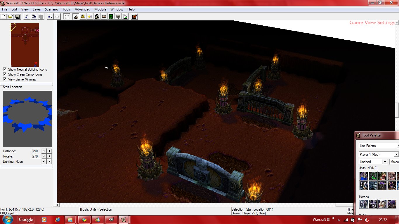World Editor   4 - Demon Defence