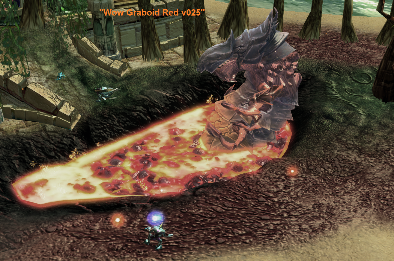 Wow Graboid Red v025