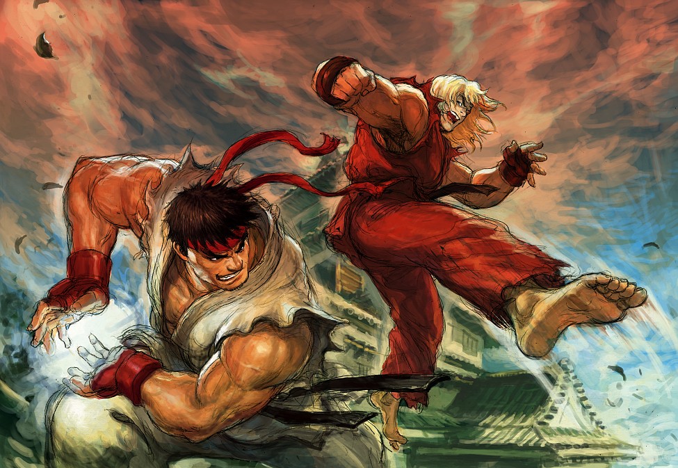 wp sf Ron vs Ken by EastMonkey