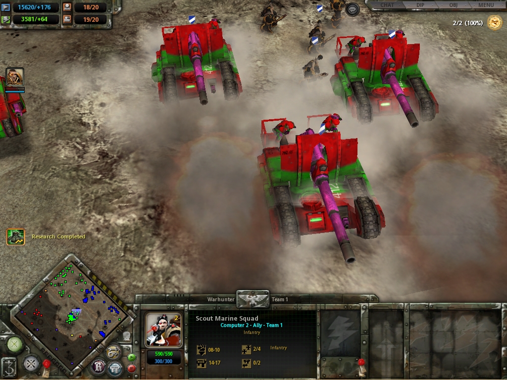 WTF??! Pink Guns. O.o
My IG army! :D 
Name: 412th Clowns
My Basilisks. :D