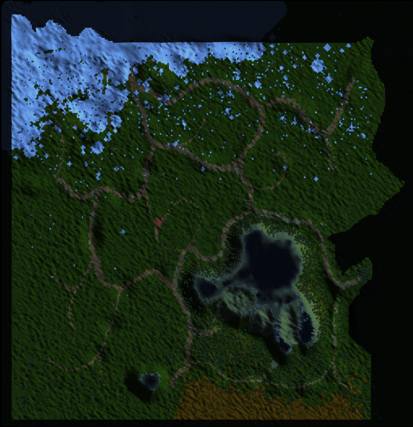Yellowstone Survival Map