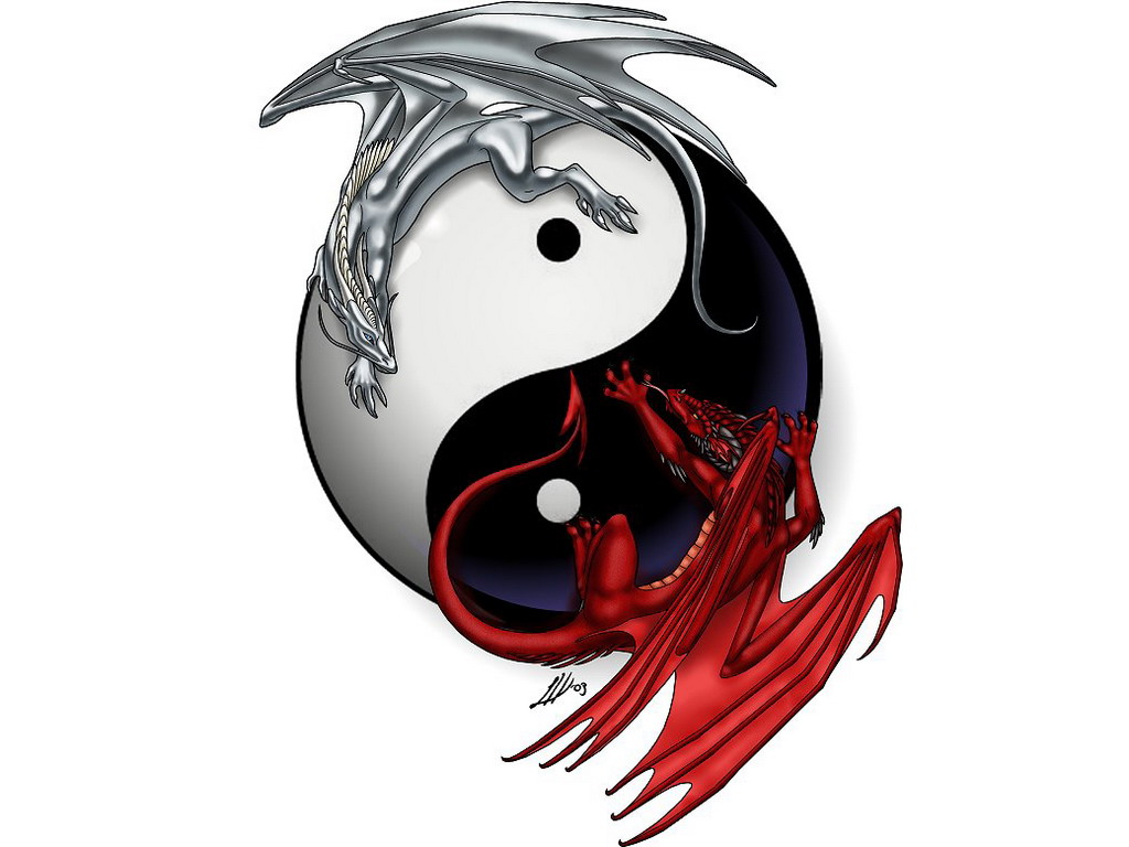 Ying-Yang Dragons