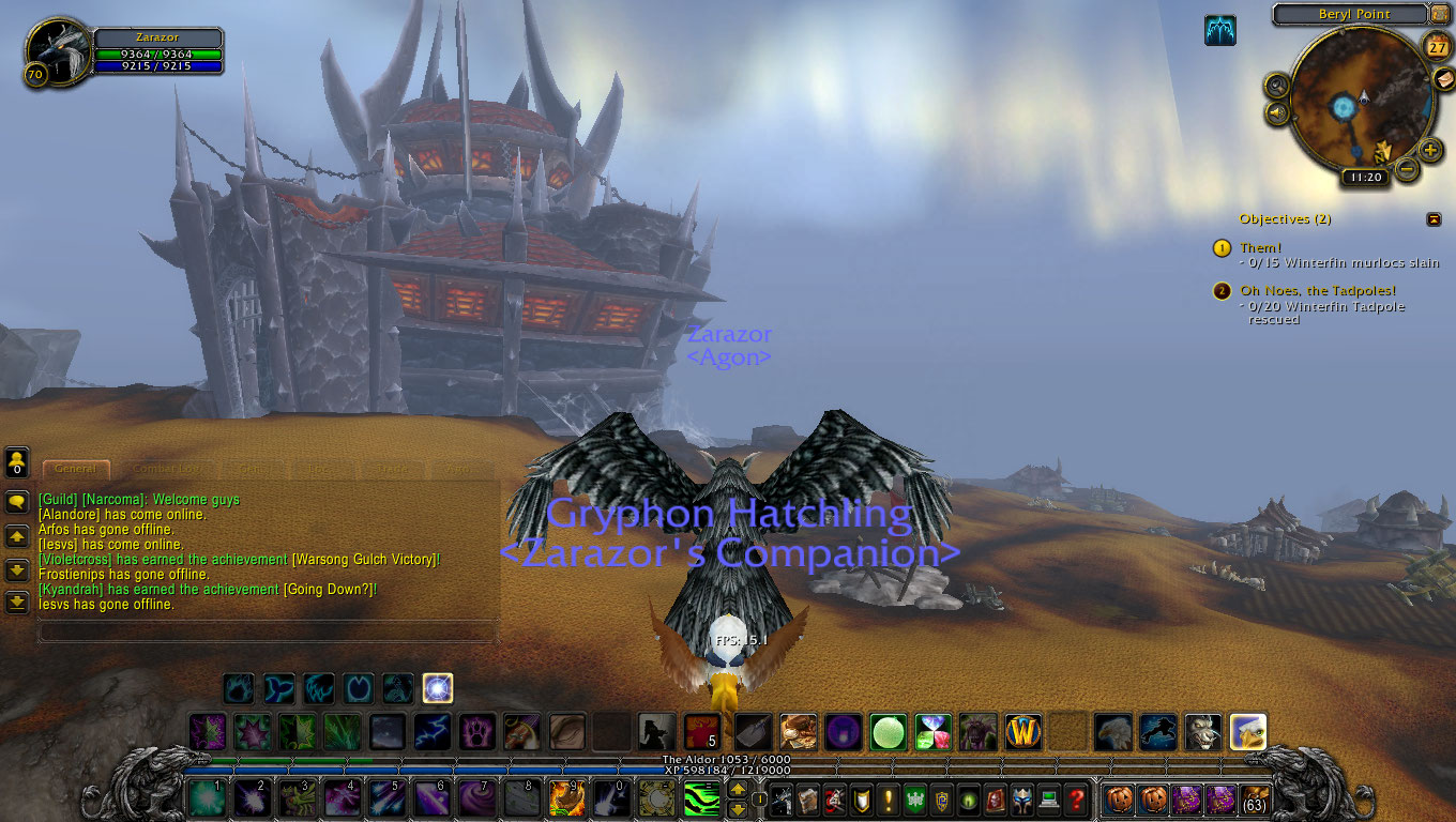 Zarazor today. =)