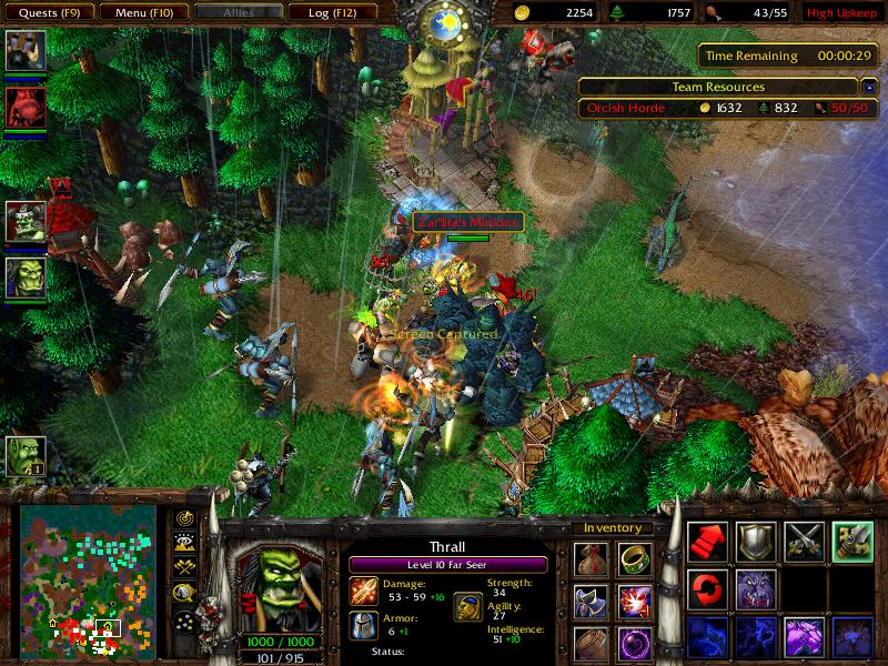 Zar'jira's Minions and Spitescale Clan attacking together. Damn, they make a good team.