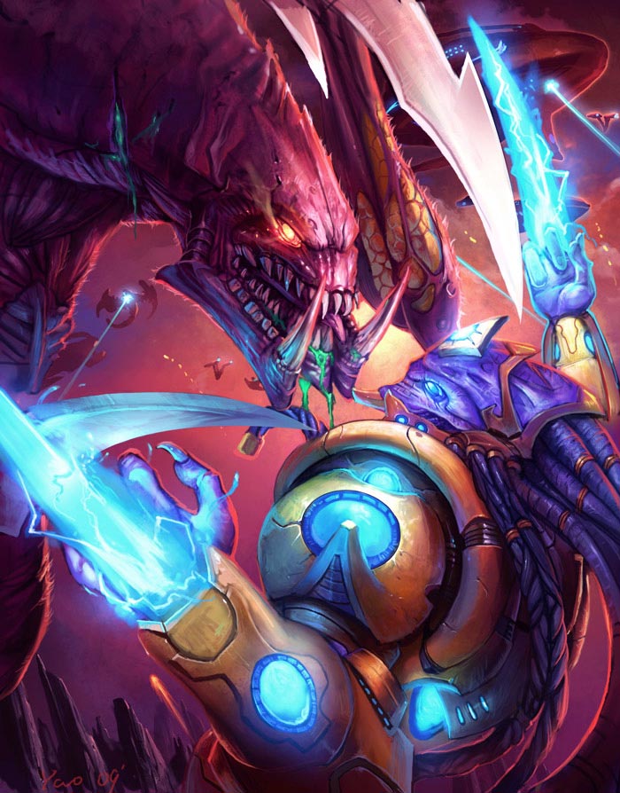 Zealot Versus Hydralisk