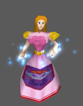 Zelda

This is my Zelda model I've been working on. Its done except its having issues with only showing one instance of the unit when used in game.