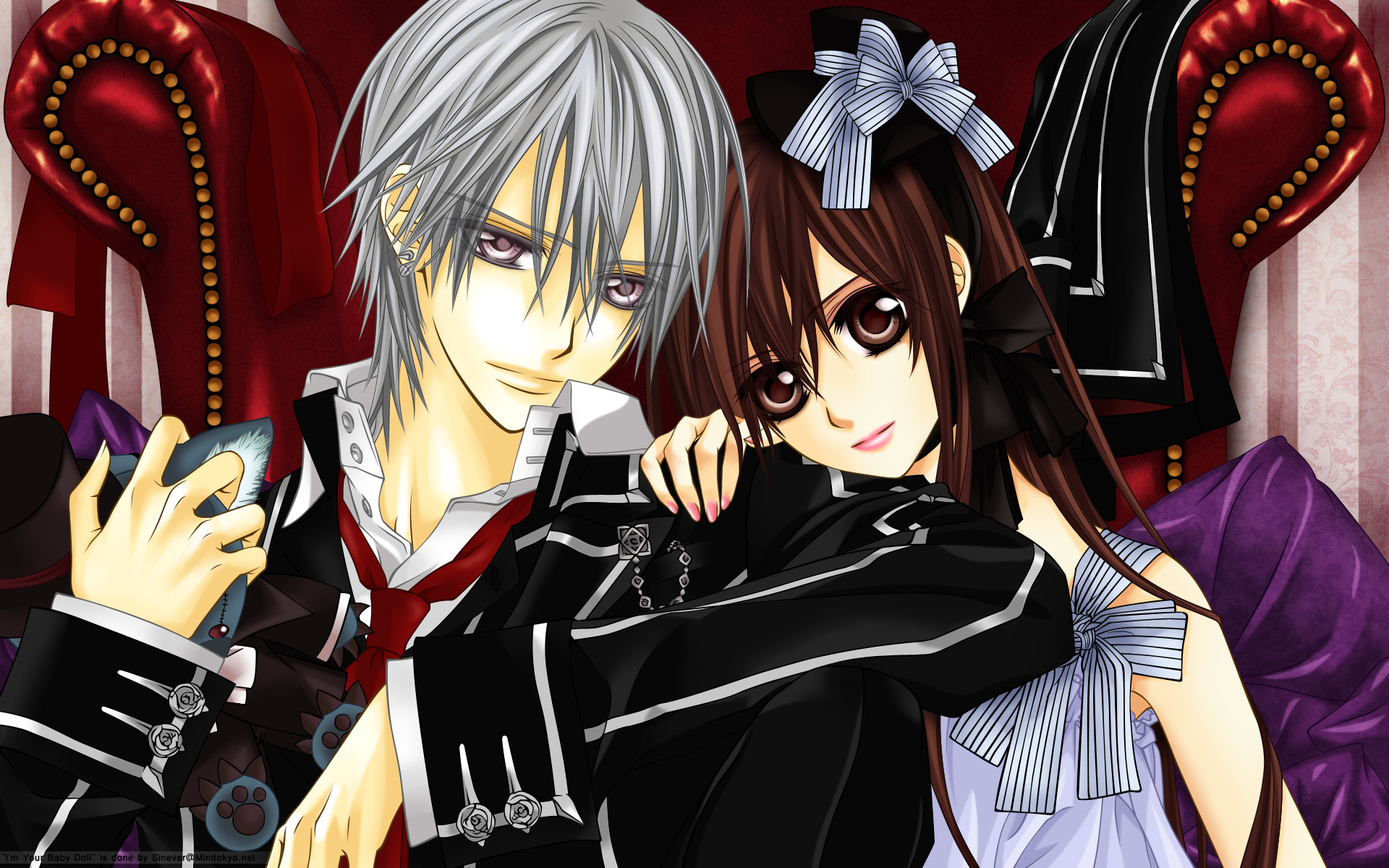 Zero And Yuki from vampire knight ^^