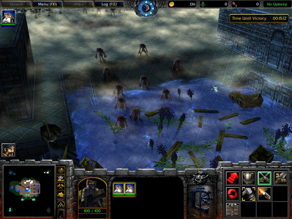Zombies coming from water side