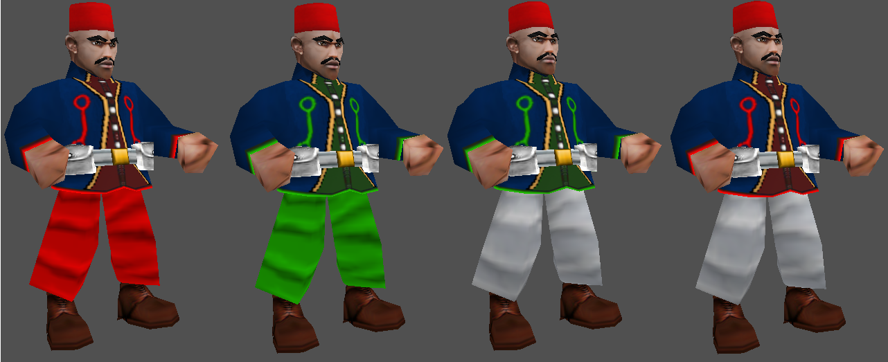 Zouave WIP - Tc pants or White pants?