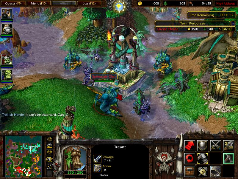 Warcraft III Alternate 0 (Prologue Campaign): Exodus of the Alliance