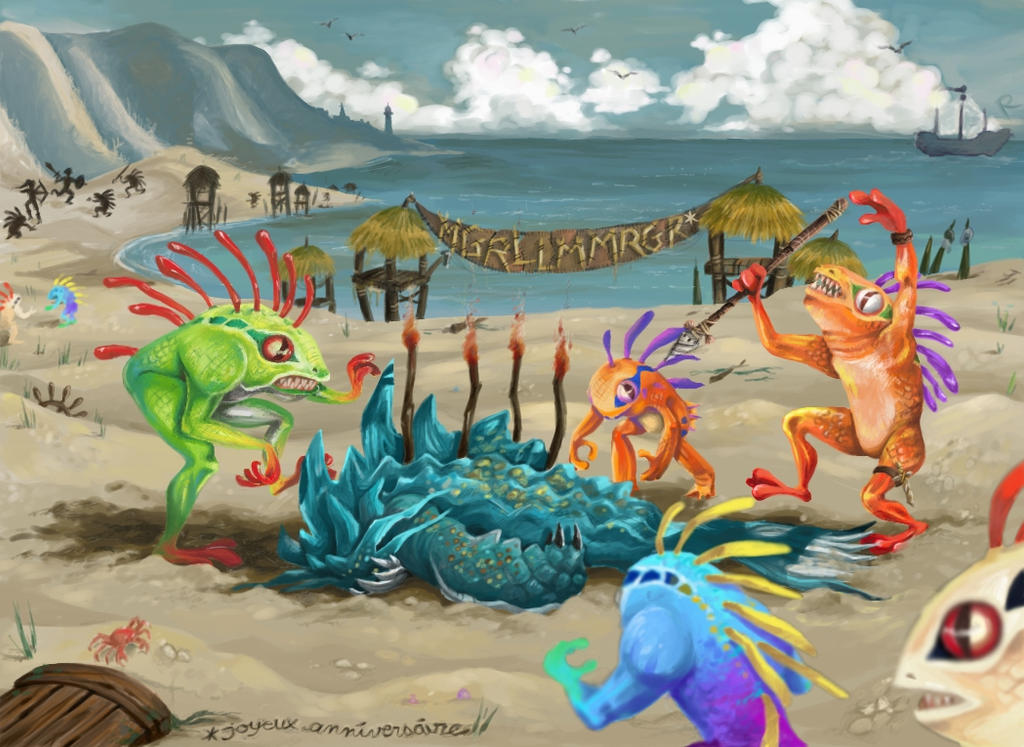 murloc_party_by_isza_fr-d8xmm9a.jpg