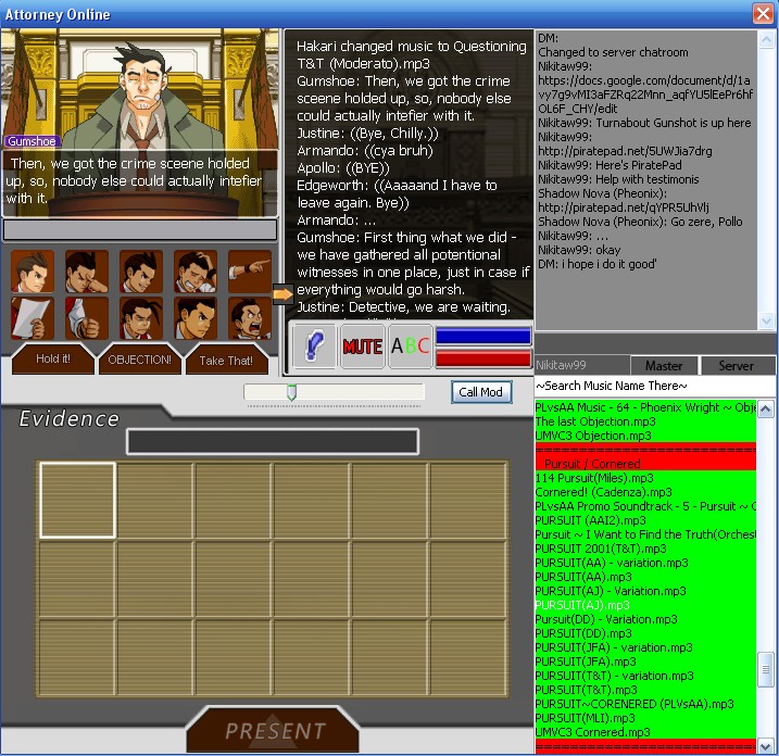 Ace Attorney Online