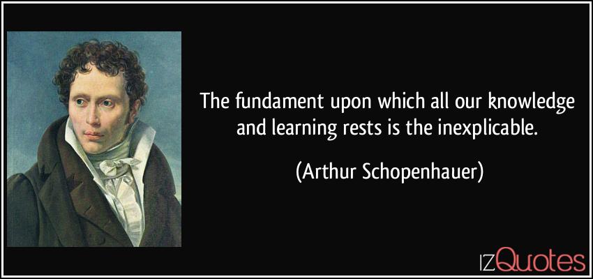 quote-the-fundament-upon-which-all-our-knowledge-and-learning-rests-is-the-inexplicable-arthur-schopenhauer-164808.jpg